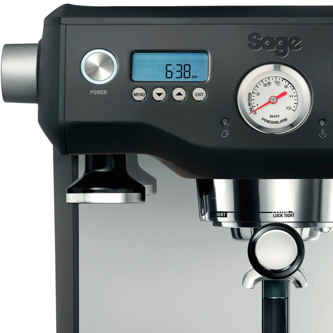 Sage Espressomaschine the Dual Boiler, SES920BTR, Black Truffle