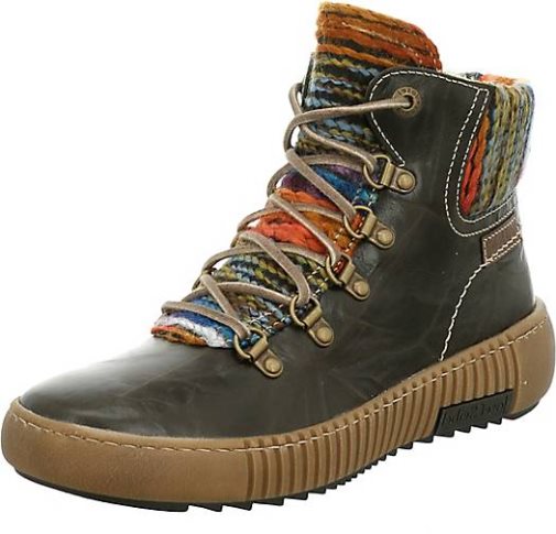 JOSEF SEIBEL Stiefelette Maren 06, oliv-multi