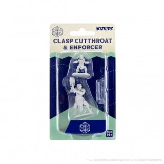 Critical Role Miniaturen unbemalt Clasp Cutthroat & Enforcer (2)