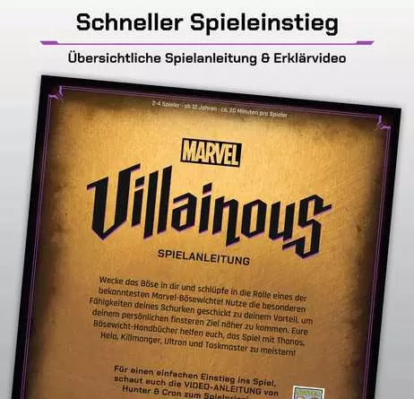 Marvel Villainous - Spiel ab 12 Jahren