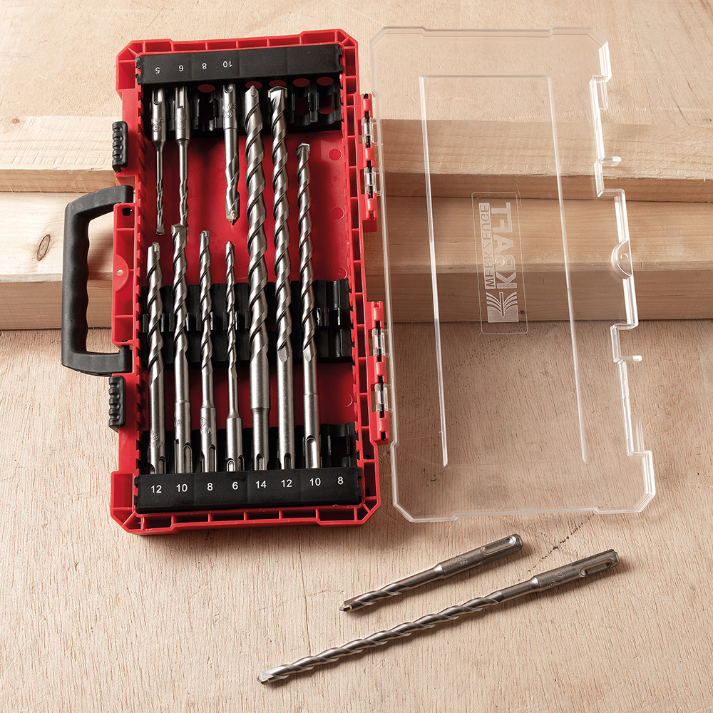 Kraft Werkzeuge SDS-Plus-Bohrer-Set - 12tlg.