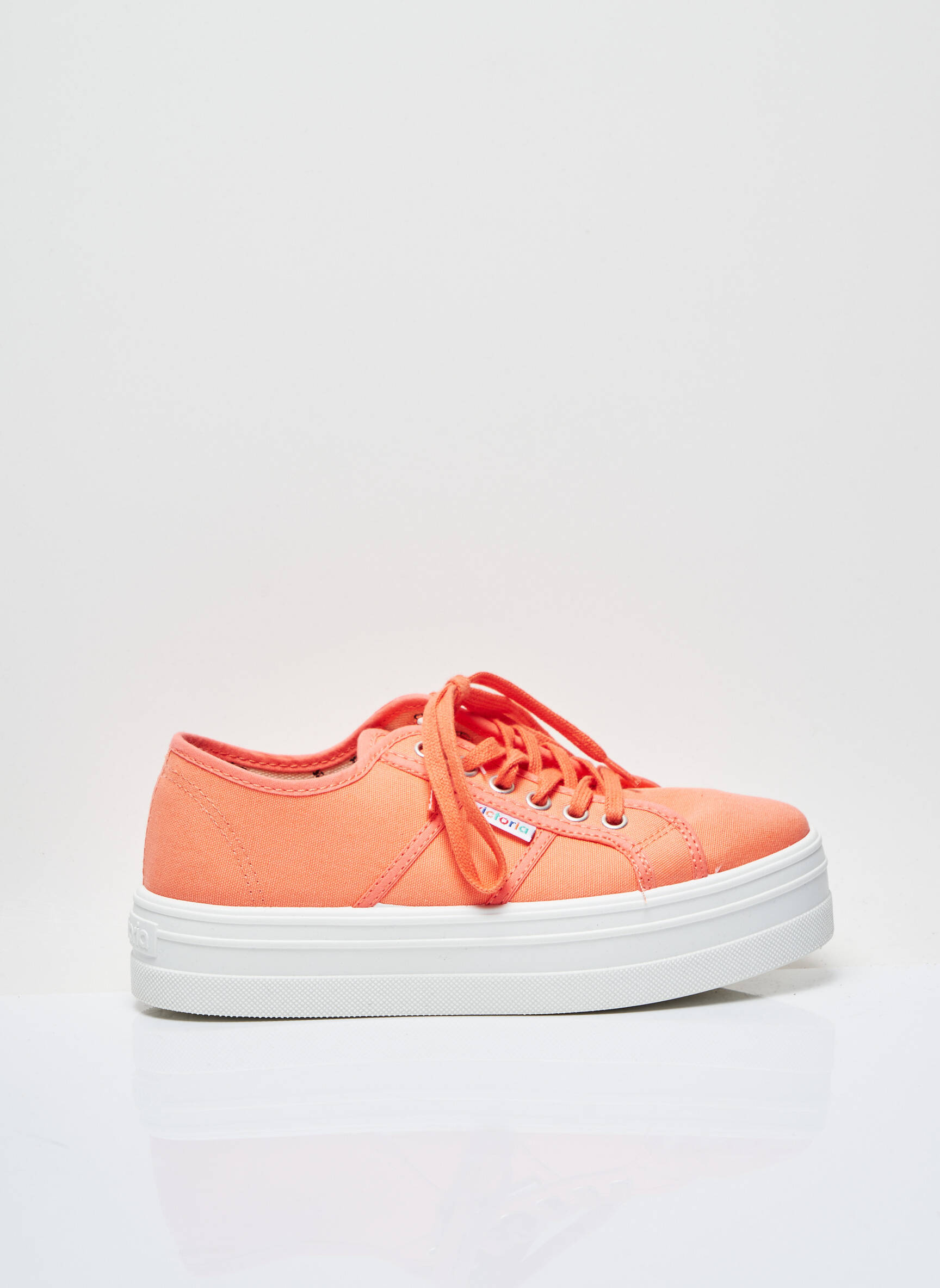 Victoria Baskets Femme couleur orange