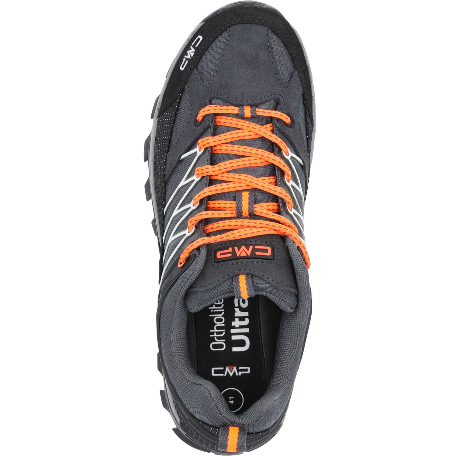 CMP Rigel Low WP 3Q54457, Trekkingschuhe, Herren, anthrazite/flash orange