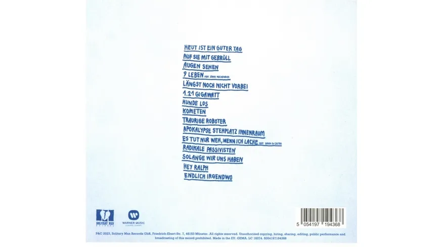 Heut ist ein guter Tag Digipak