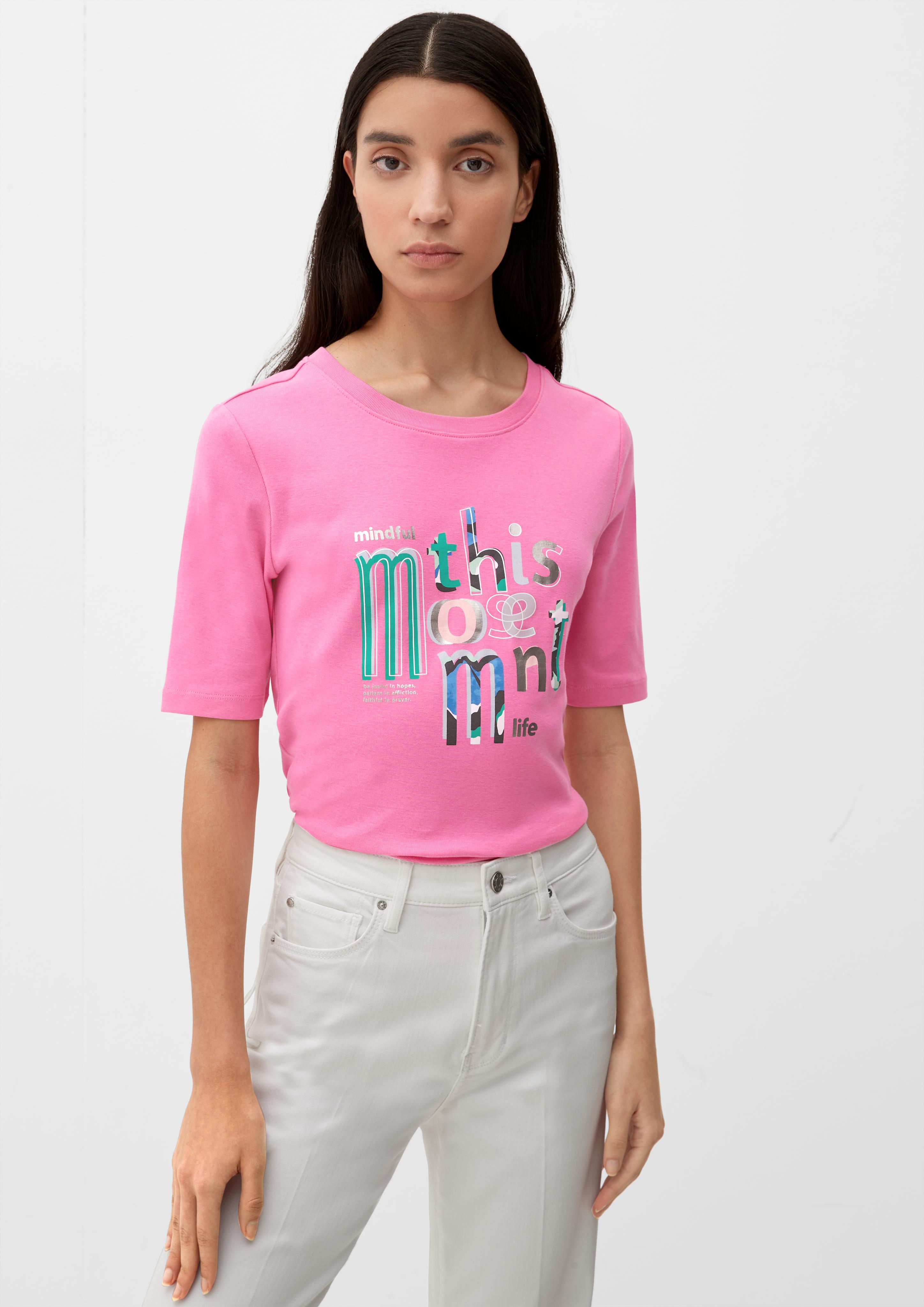 T-Shirt mit Frontprint  2130582-44D0