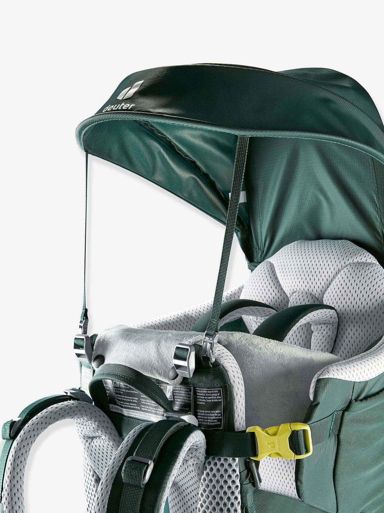 Porte-bébé Kid Comfort + protection soleil DEUTER vert