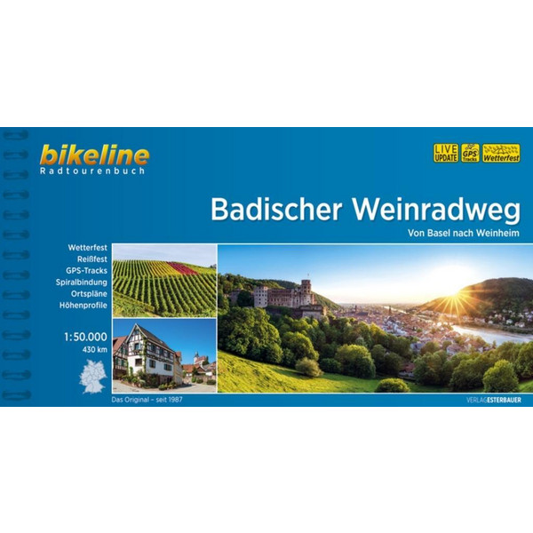 Badischer Weinradweg - Radwanderführer