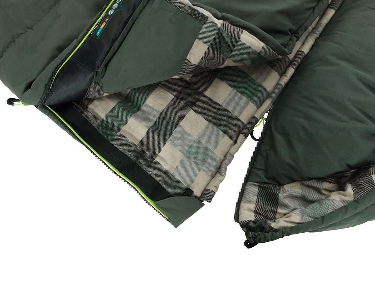 Outwell Camper Lux Double Forest Green Schlafsack