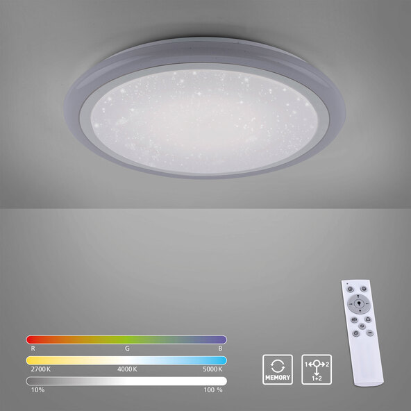 LED-Deckenleuchte Luisa, ⌀ 60 cm