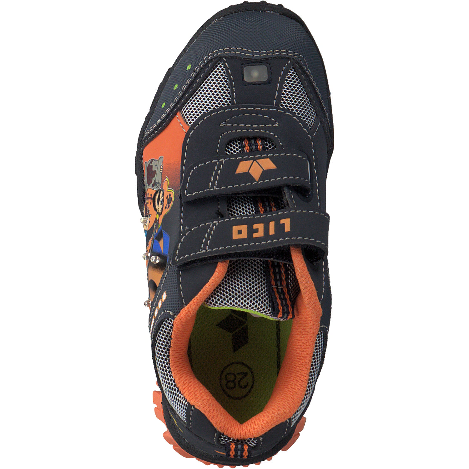 Geka Pirate V Blinky, Sneakers Low, Kinder, Orange