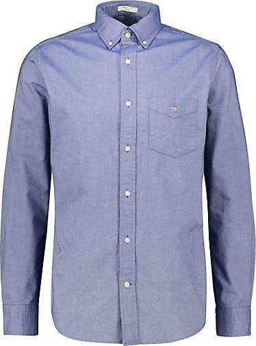 GANT Herren Hemd REG OXFORD SHIRT Regular Fit Langarm