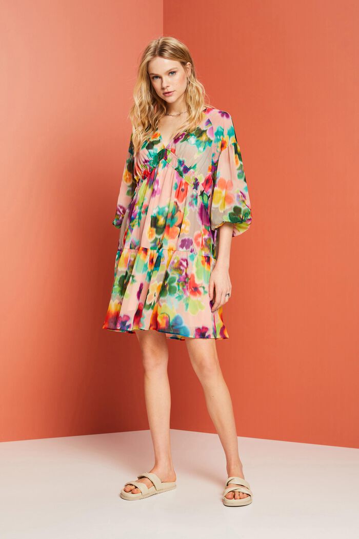 Minikleid mit Muster