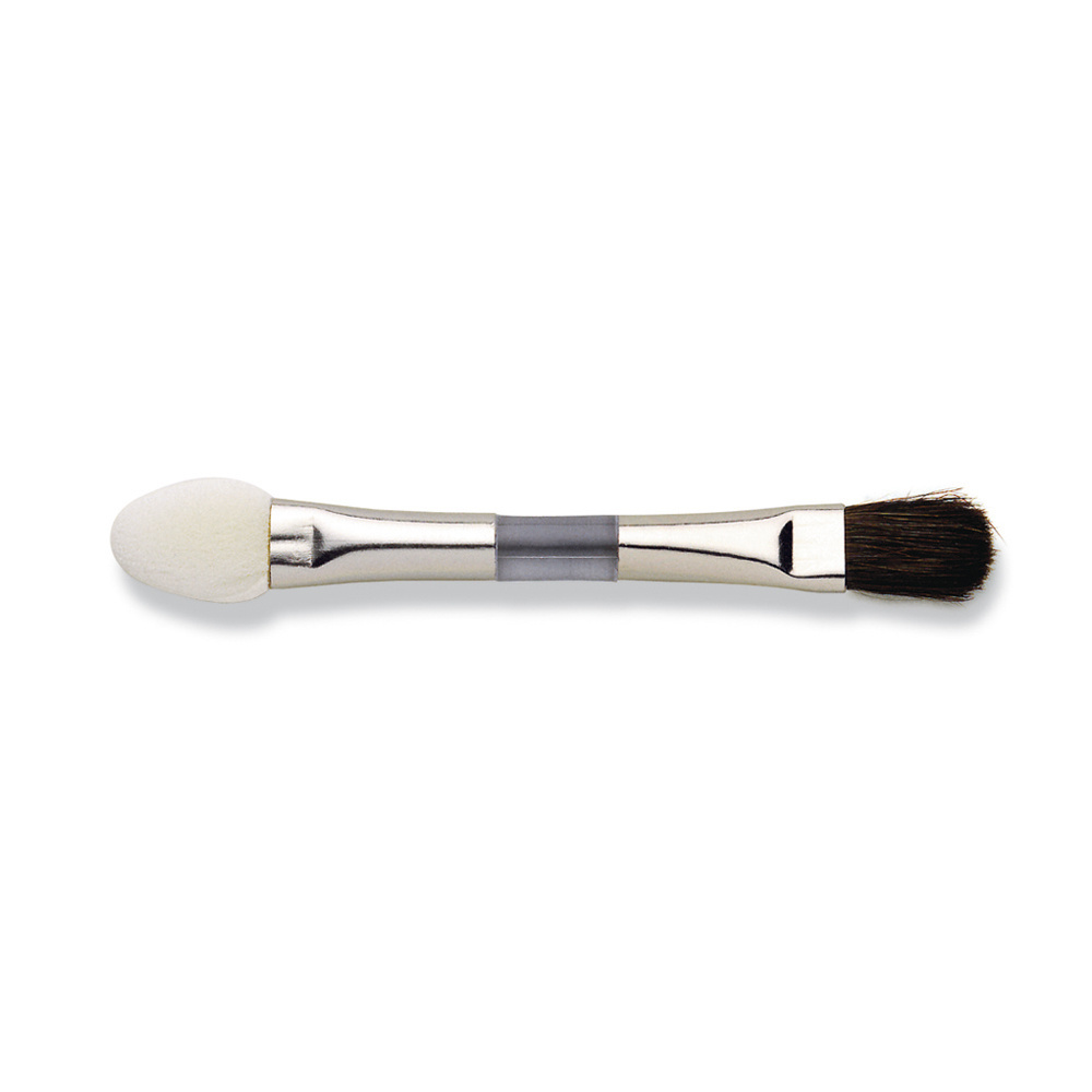 artdeco APPLICATEUR DOUBLE (MOUSSE + POILS) Pinceau professionnel pour fard à paupières avec double pinceau