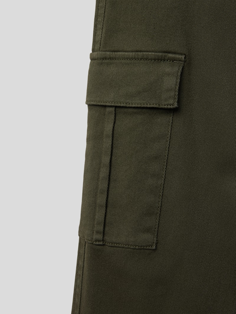 Cargohose im unifarbenen Design Modell 'KOGYARROW-VOX' in olivgrün