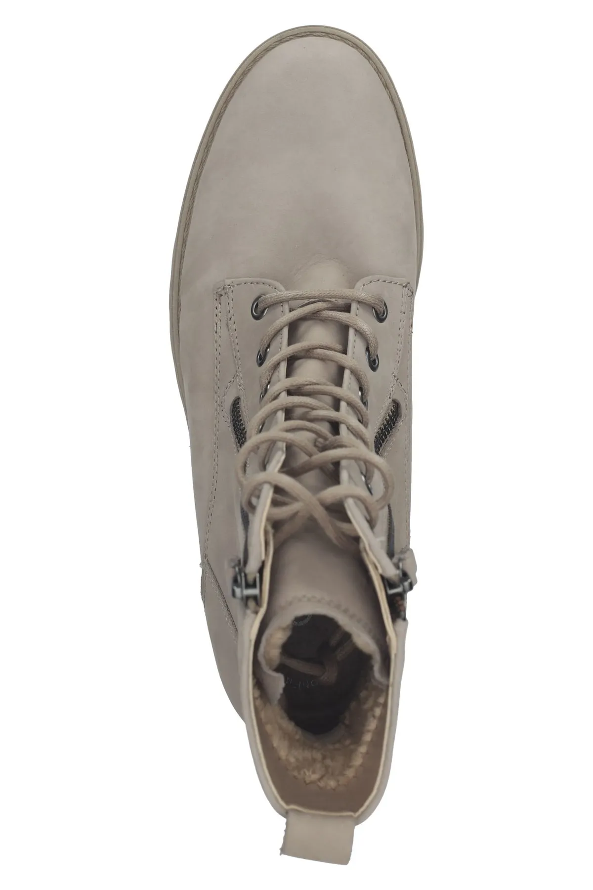 GABOR  Stiefelette - Beige - Blockabsatz