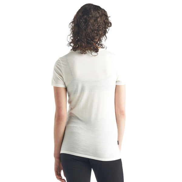 W TECH LITE SS SCOOP NATURE Damen - T-Shirt