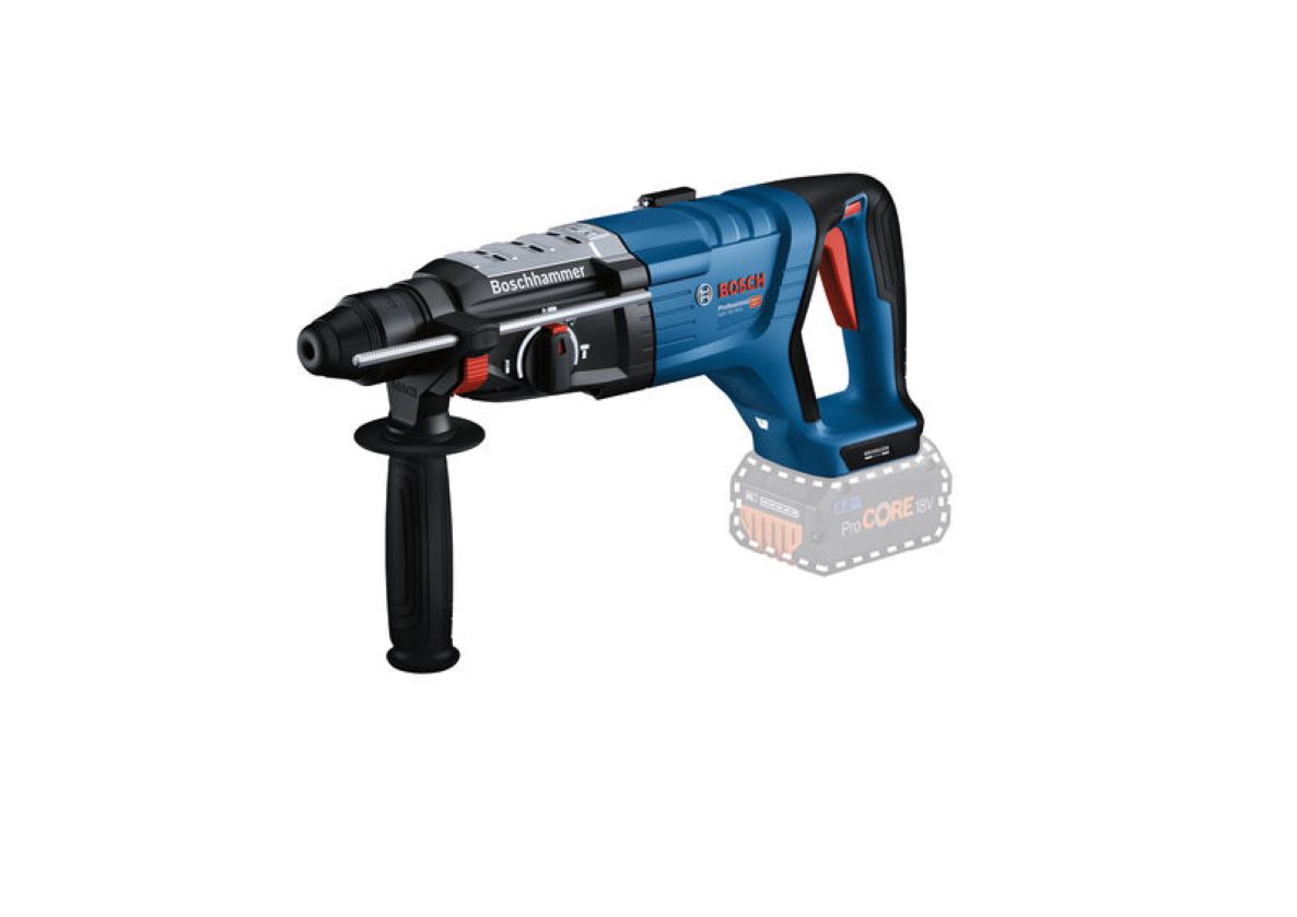 Bosch Blue 0611919004 GBH 18V-28 D Akku-Schlagbohrschrauber (ohne Akkus und Ladegerät) in XL-BOXX