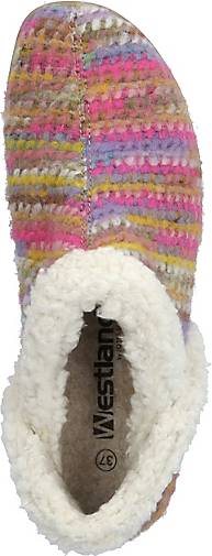 WESTLAND Hausschuh Cadiz 03, pink-multi