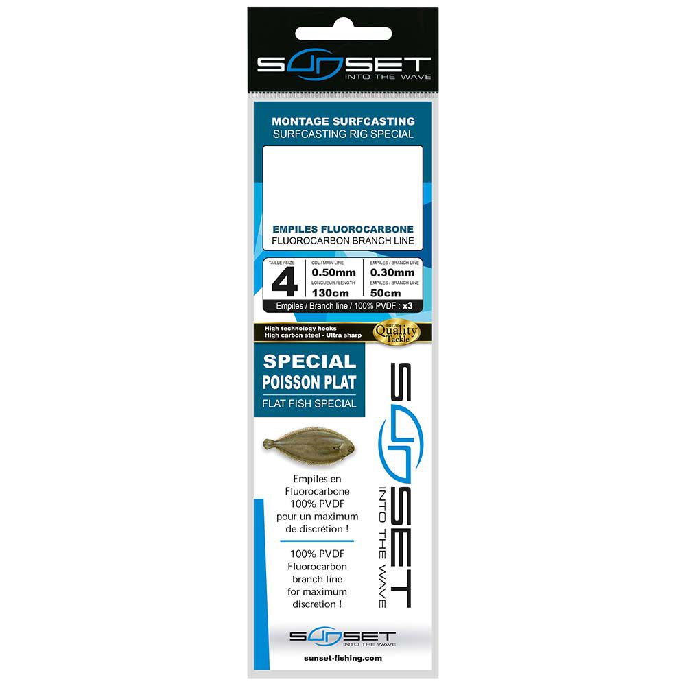 BDL SURFCASTING RS COMPET SPEC FLAT DOTS/FLUORO SUNSET