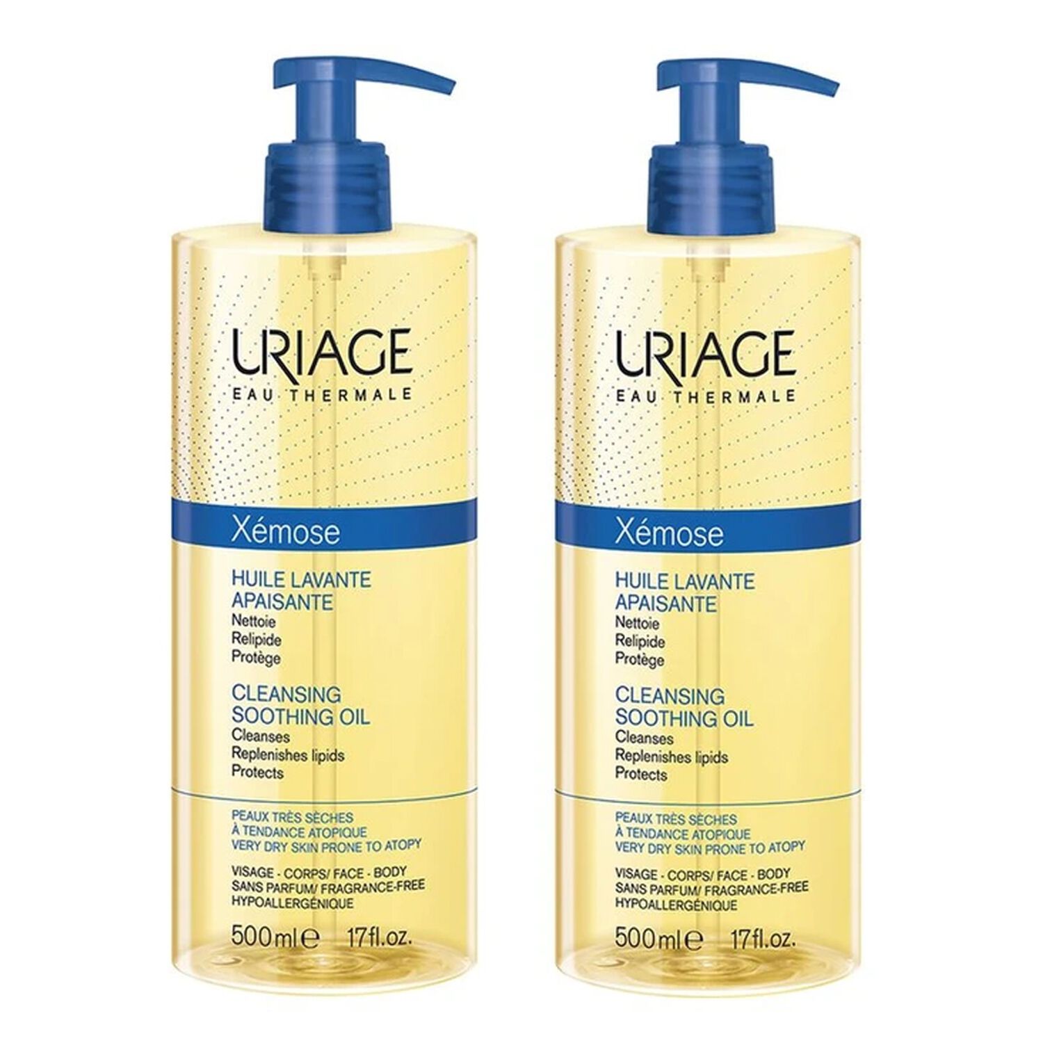 Uriage Xémose Huile Lavante Apaisante Nettoie, Relipide & Protège