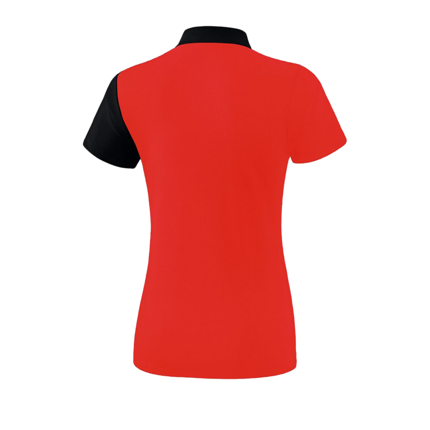 Erima 5-C Poloshirt Damen Rot Schwarz