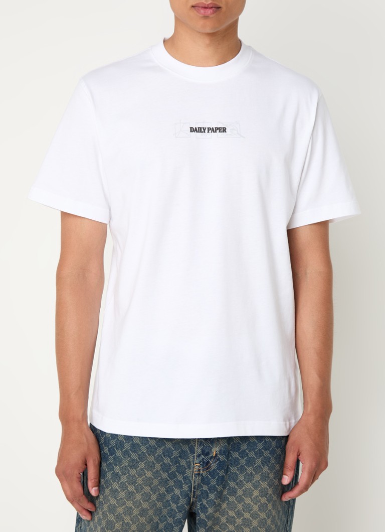 Daily Paper Mirror T-shirt with logo and back print