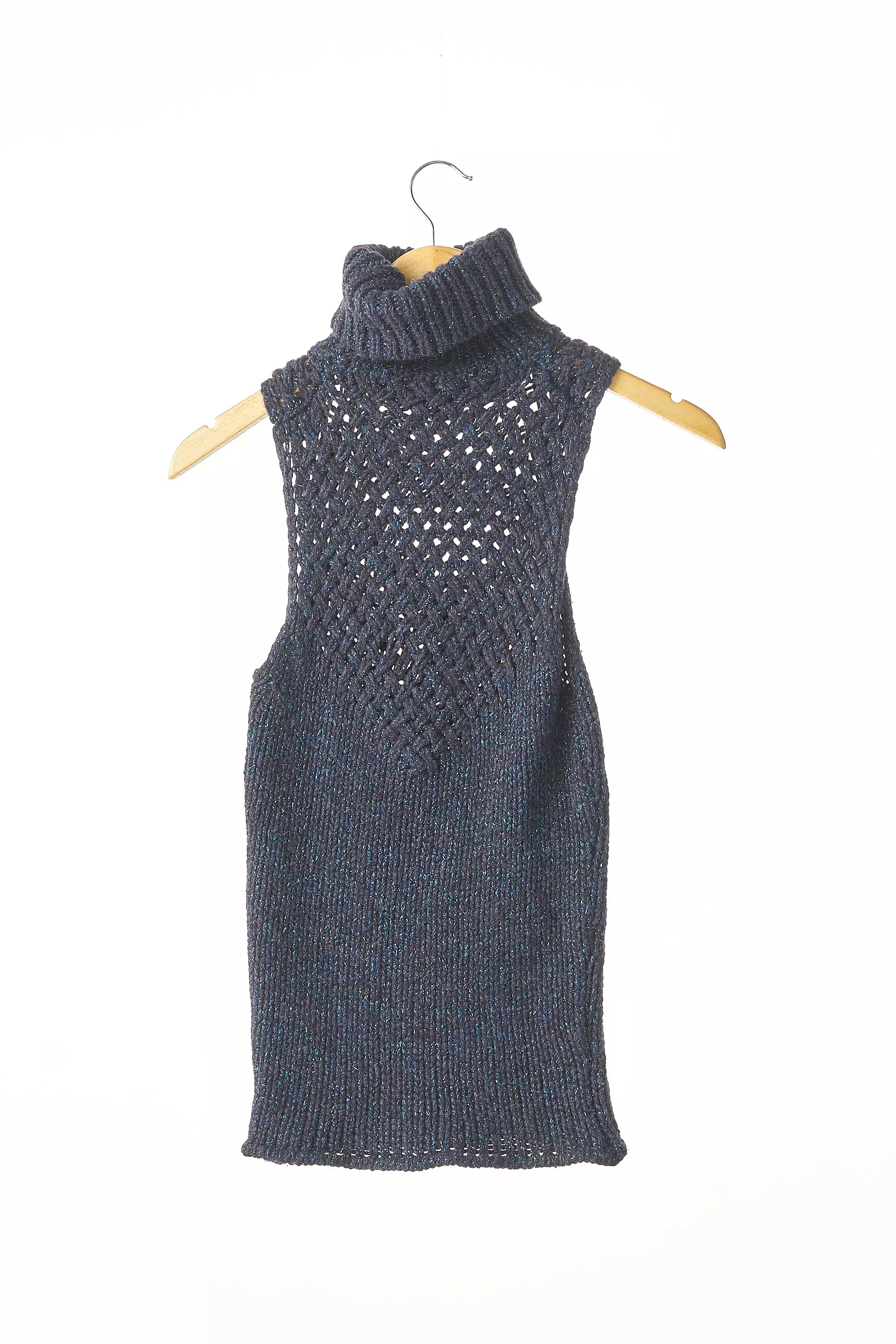 Anti Flirt Cols Roules Femme couleur bleu