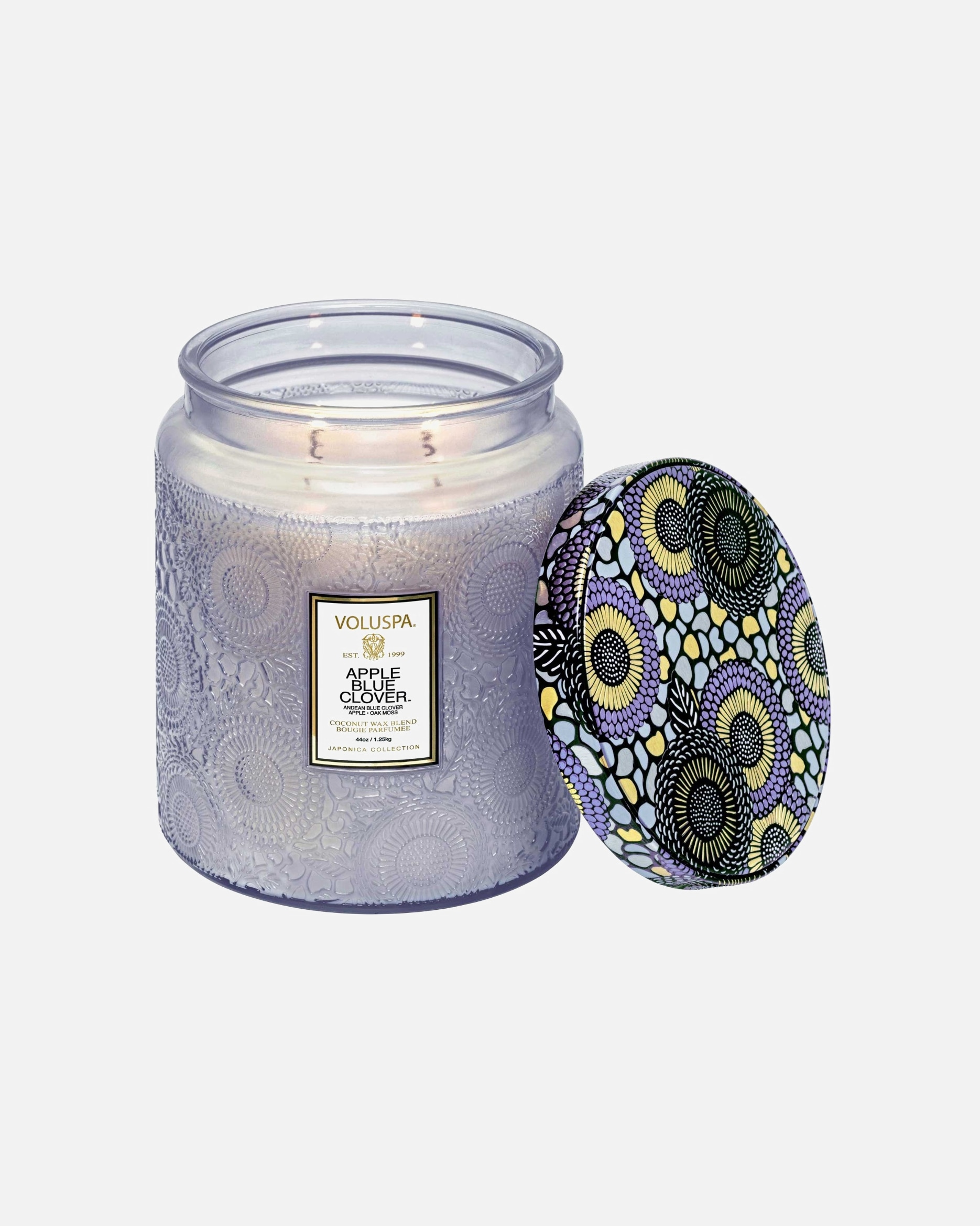 Słoik luksusowy VOLUSPA Apple Blue Clover