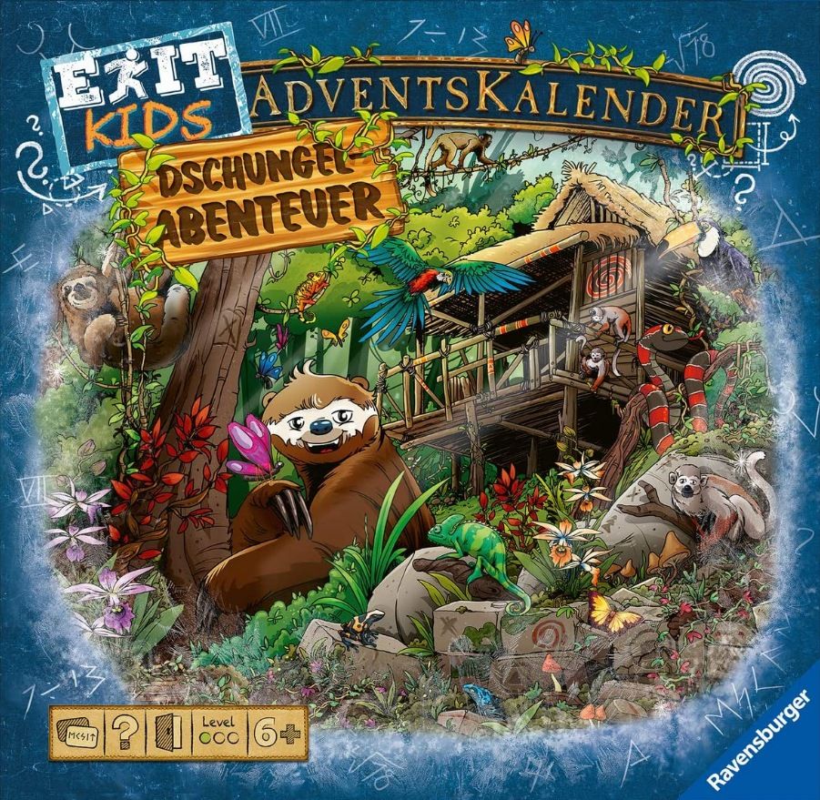 Exit Adventskalender Kids 2021 - Dschungel-Abenteuer