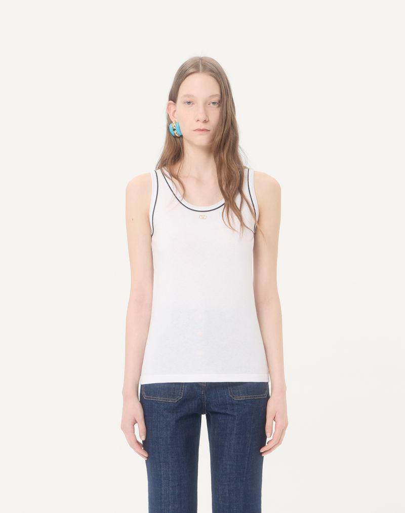 Blusa de malha de algodão