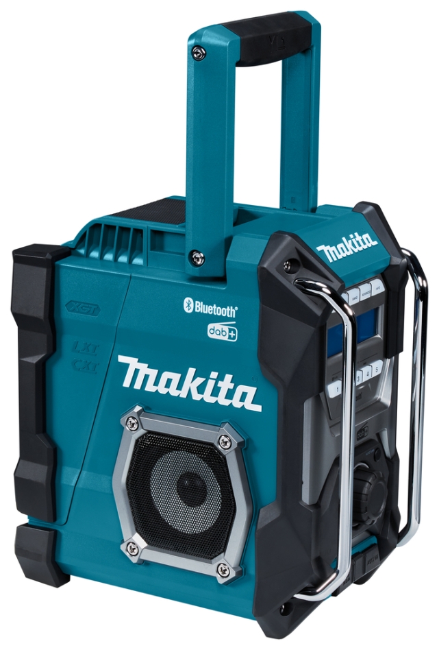Radio Makita MR004GZ pentru construcții, FM, DAB/DAB+, Bluetooth, 40V max, fără baterii și încărcător
