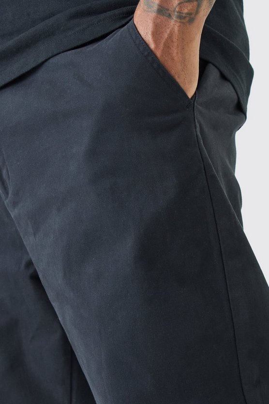 Plus Skinny Chino-Hose