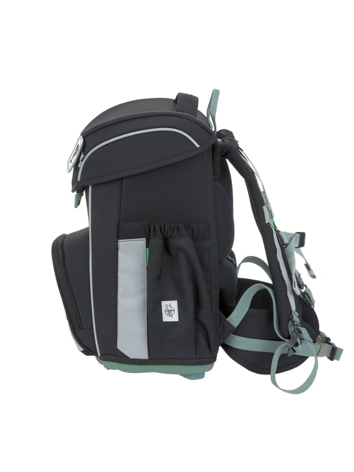 Lässig Lässig Schulranzen Set 7-teilig, Slim Unique black günstig kaufen onesize