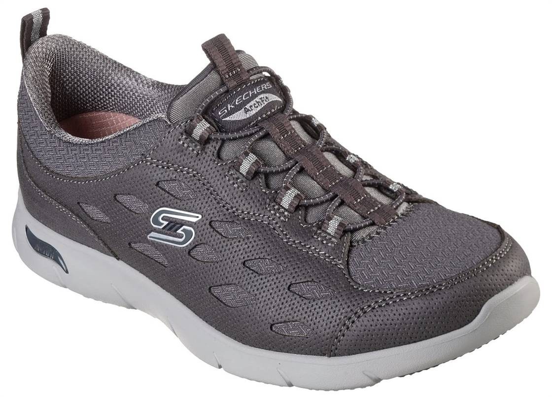 SKECHERS Freizeit Schnürer grau