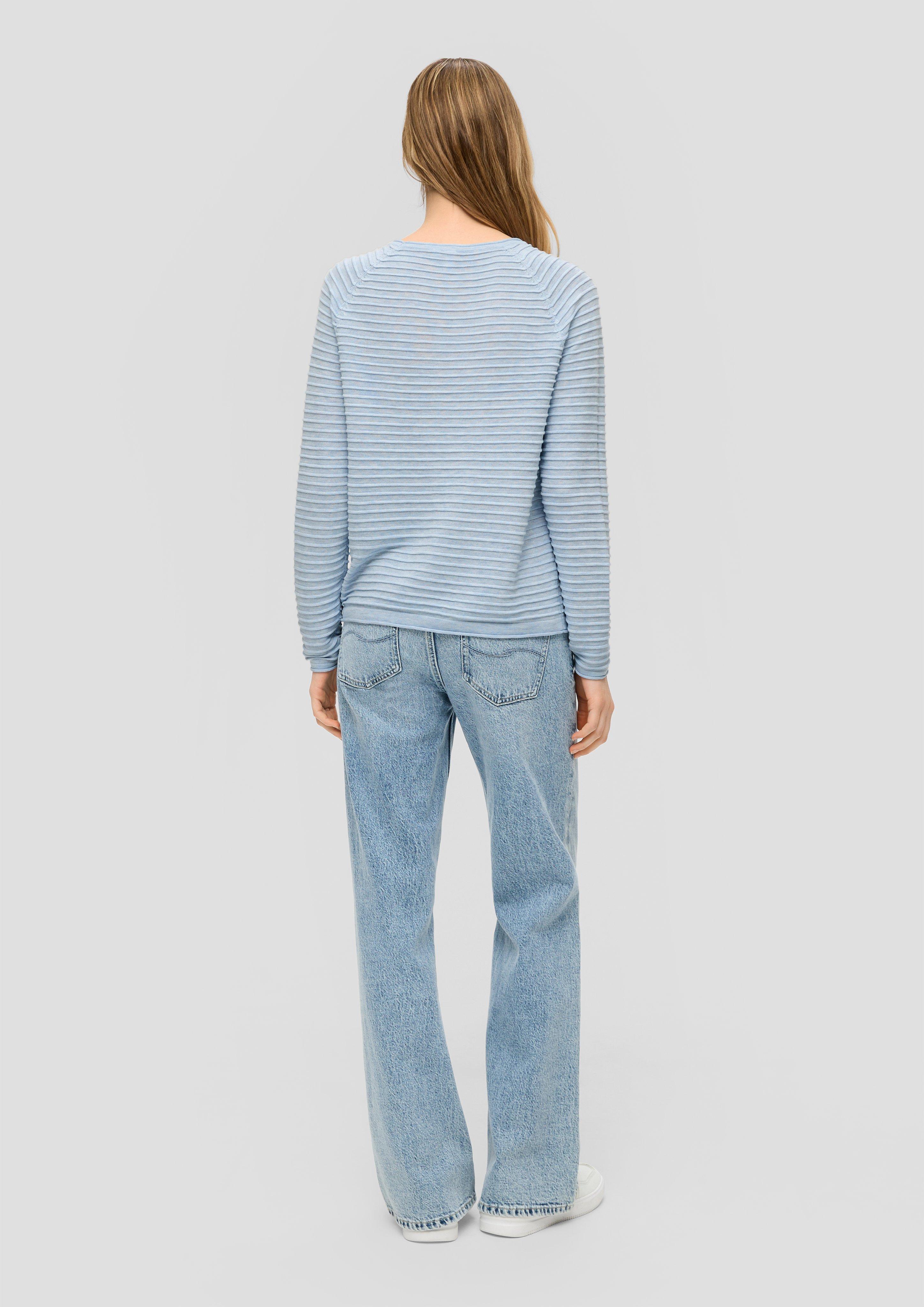 Strickpullover mit Streifen-Optik  2154039-61W0