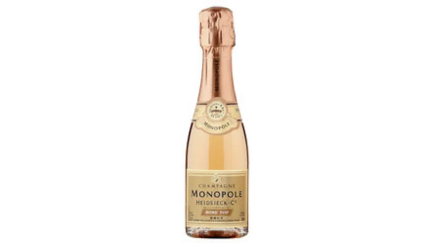 CHAMPAGNE MONOPOLE HEIDSIECK & CO Champagner Rosé Top Brut 200 ml