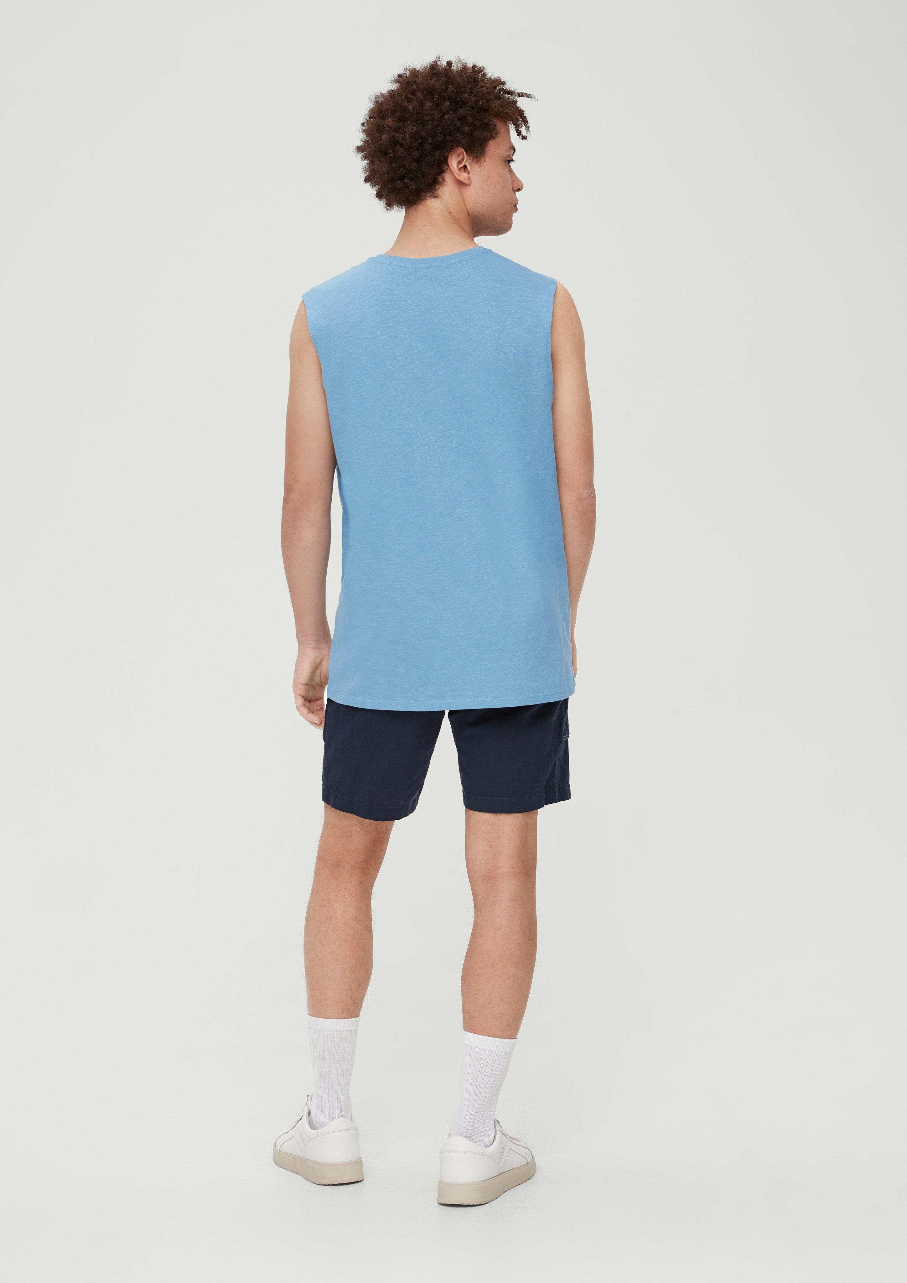 Ärmelloses Shirt aus Baumwolle  2130273-5196