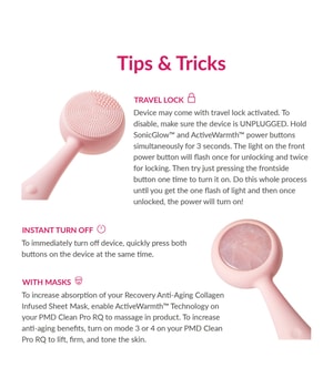 PMD Clean Blush RQ Gesichtsbürste-1 Stk