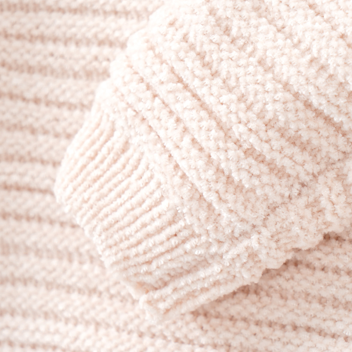 Mädchen Strickpullover aus Chenille