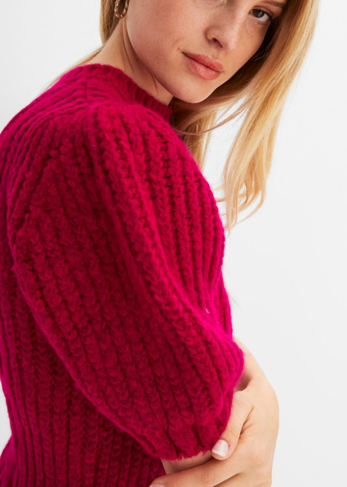 Pullover mit Zopfmuster