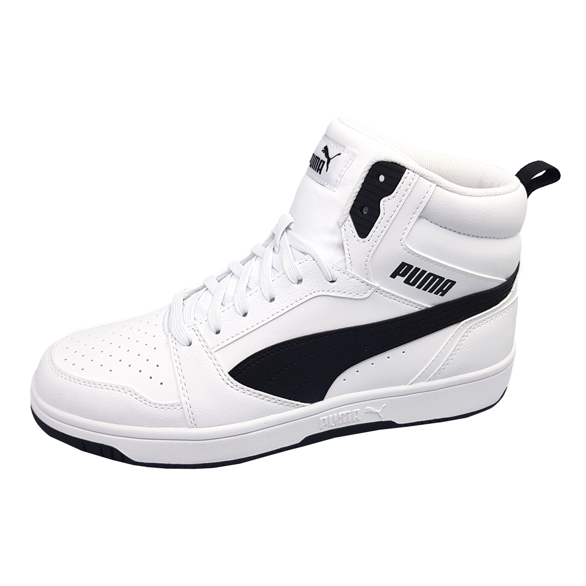 Puma Rebound V6 392326 Weiß 002 white/black