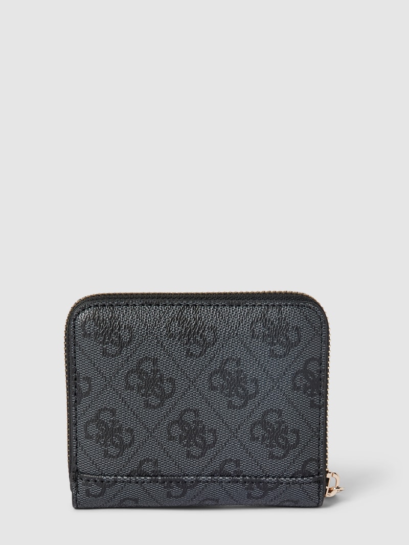 Portemonnaie in Leder-Optik Modell 'LAUREL' in schwarz