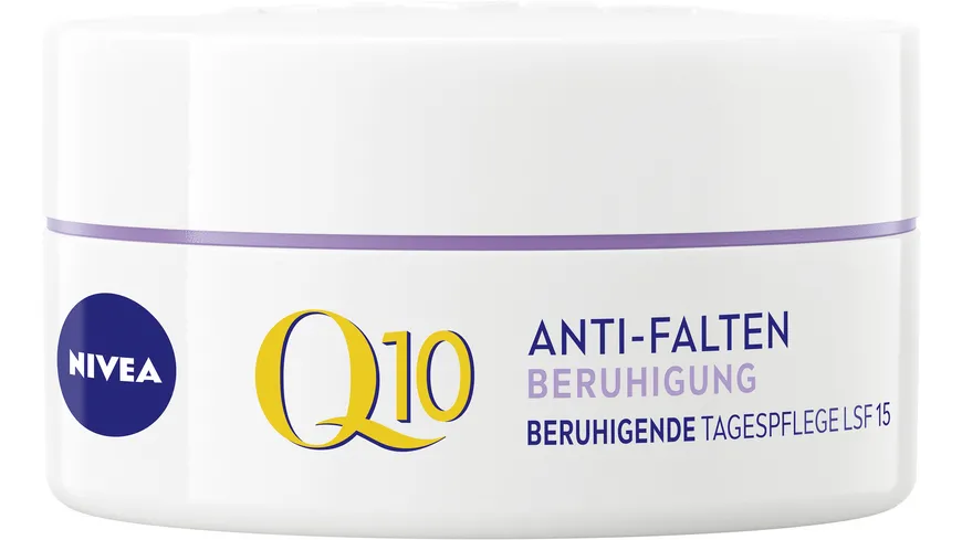 NIVEA Q10 Anti-Falten Beruhigende Tagespflege Sensible Haut LSF15 50 ml