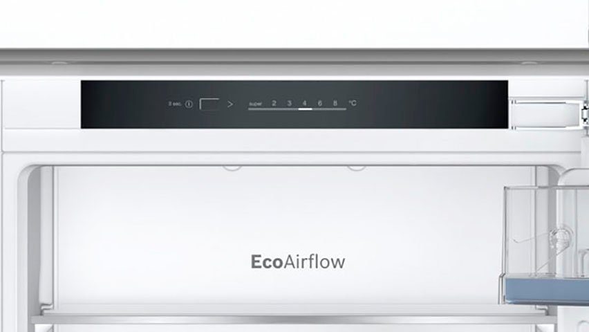 BOSCH Einbaukühlgefrierkombination Serie 4 KIV86VFE1, 177,2 cm hoch, 54,1 cm breit
