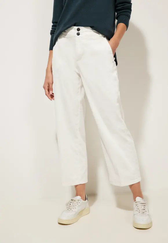 Street One Casual Fit Babycord Hose