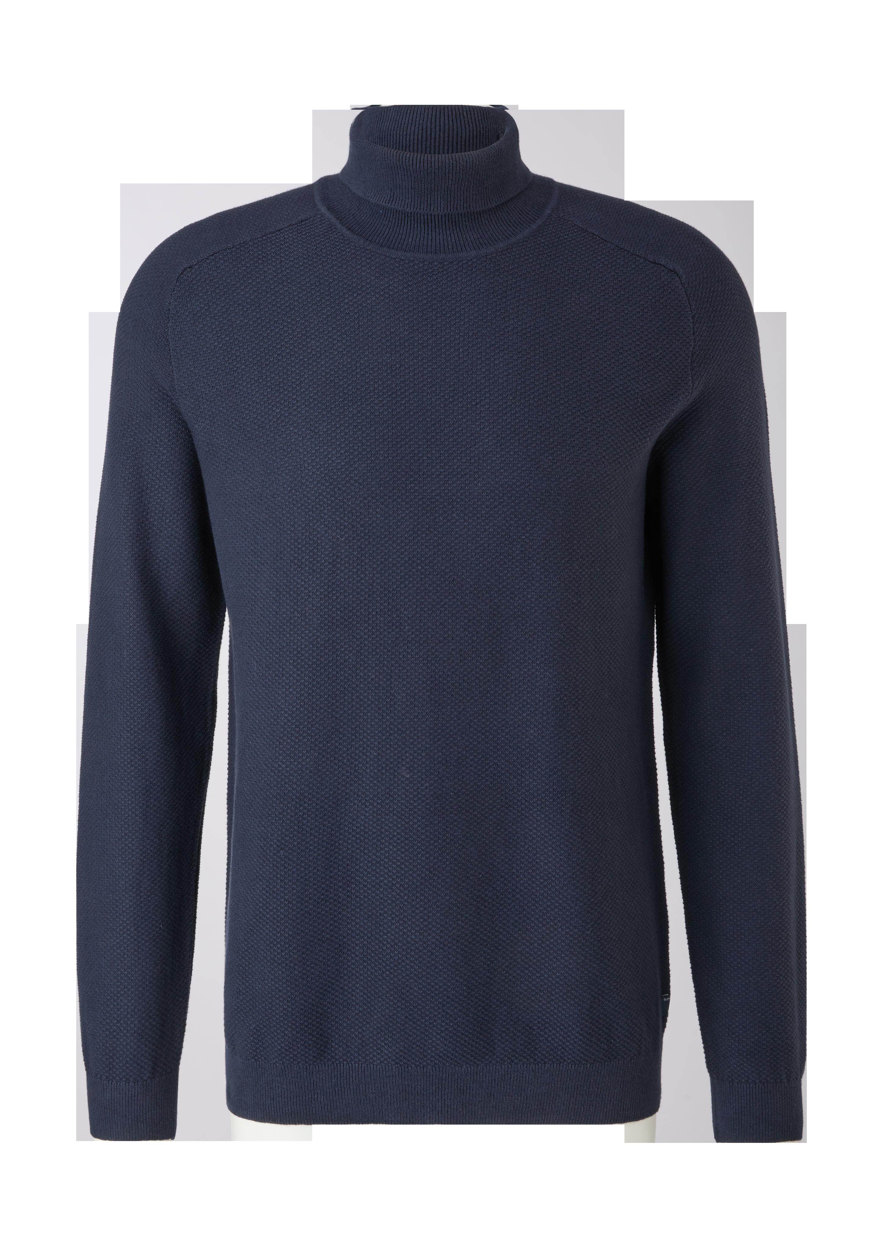 Rollkragenpulli mit Strickmuster  2123351-5978