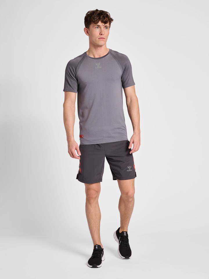 Hummel Hummel T-Shirt Raglanärmel Hmlpro Herren in FORGED IRON/QUIET SHADE günstig kaufen