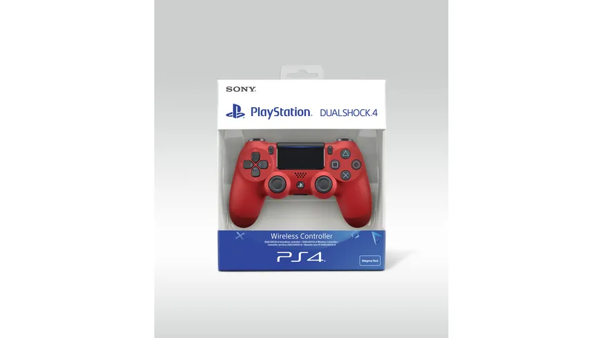 PS4 - Dualshock 4 Wireless-Controller V2 (Magma Red)