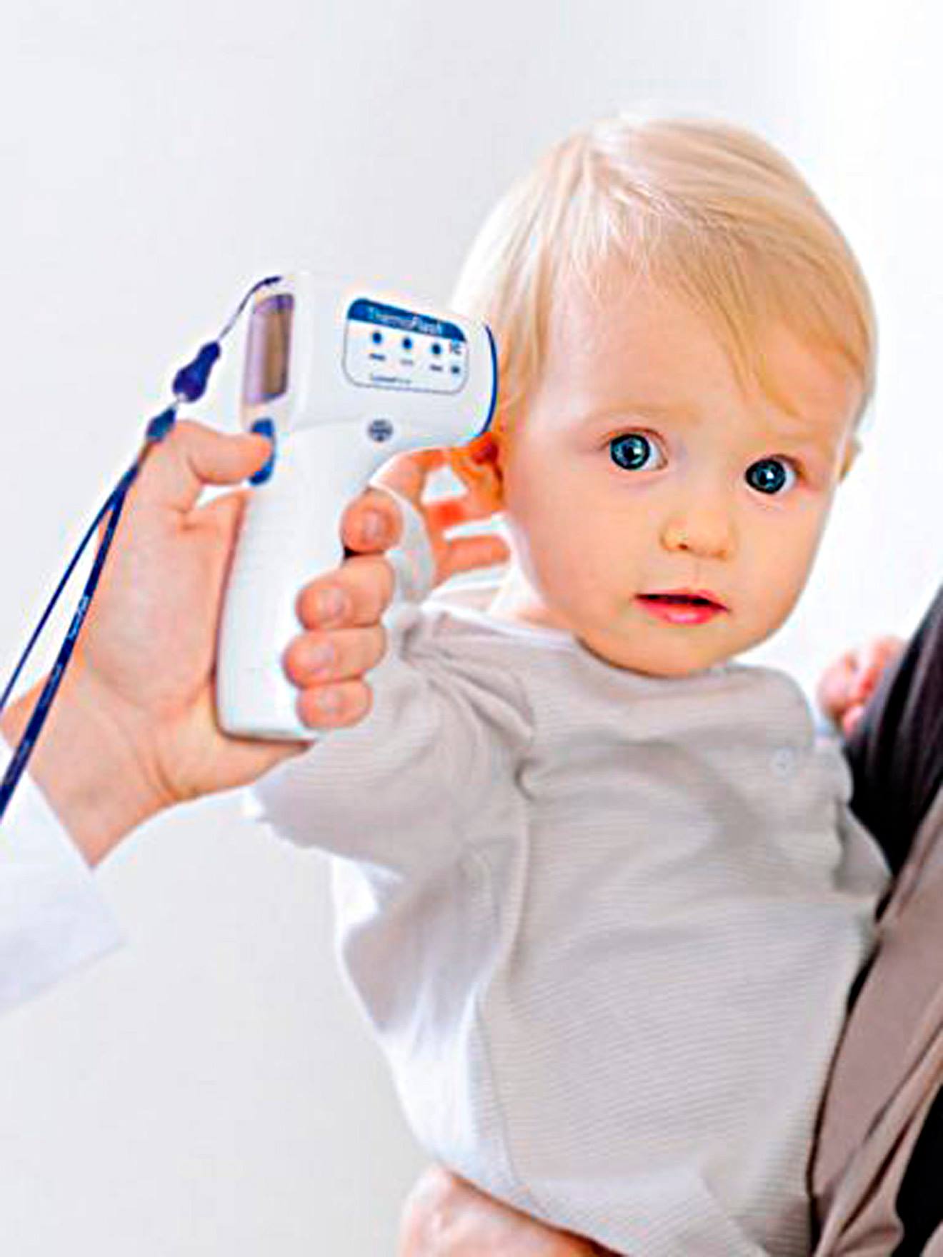 Thermomètre sans contact BIOSYNEX BABY ThermoFlash® LX-260TE Evolution blanc