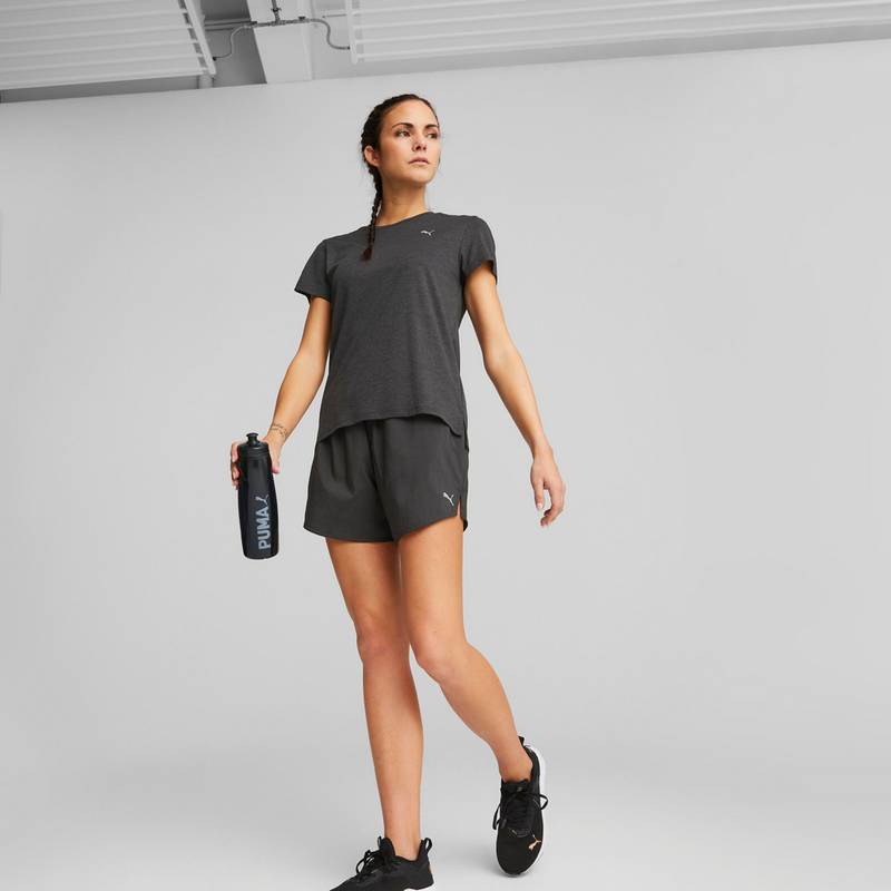 PUMA RUN FAVORITE HEATHER Funktionsshirt Damen